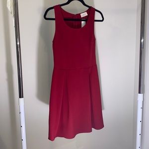 Burgundy Everly Dress